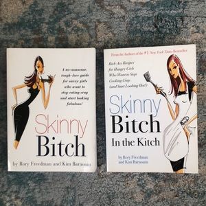 Skinny Bitch Books By Rory Freedman Kim Barnouin.